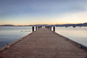 Tahoe Sunrise at Dock